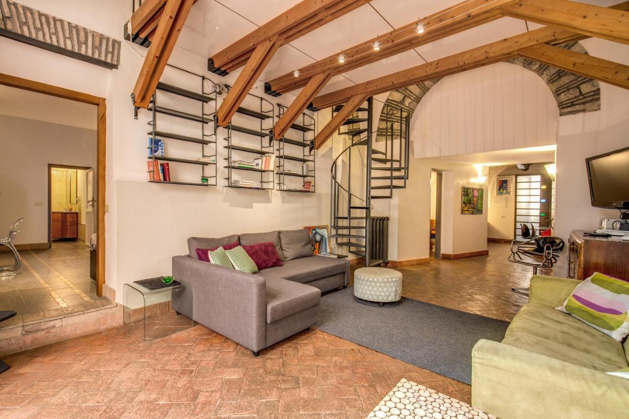 Trastevere Hyperloft & Garden Lägenhet Rom
